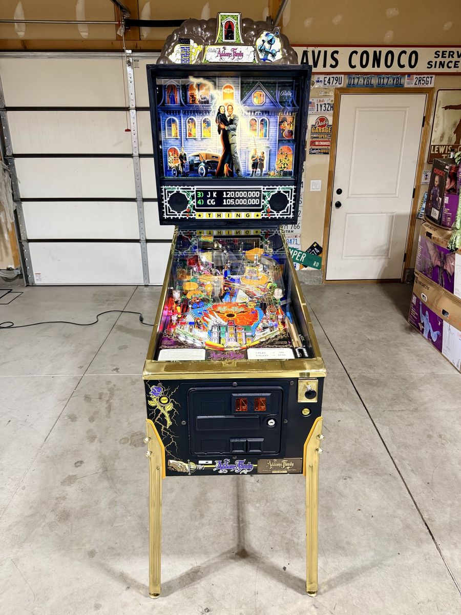 Addams Family Gold Pinball Machine