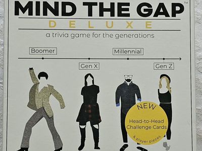 Mind The Gap Deluxe Edition Trivia Board Game SolidRoots Complete