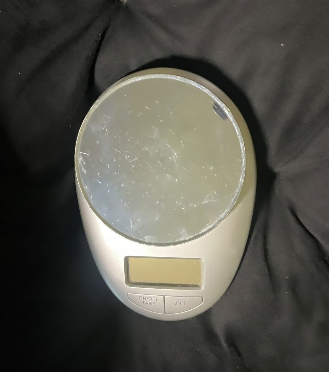 Digital Kitchen Food Scale Silver with LCD Display