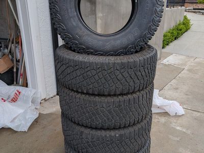 Goodyear Wrangler Territory MT 315 70R17 used