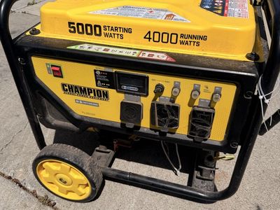 Champion Generator 25hrs