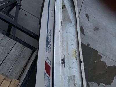Nissan 8ft fishing boat.