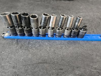 Matco 3/8 swivel socket set metric