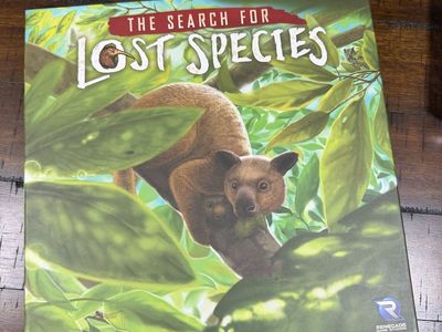 The search for lost species board game brand new
