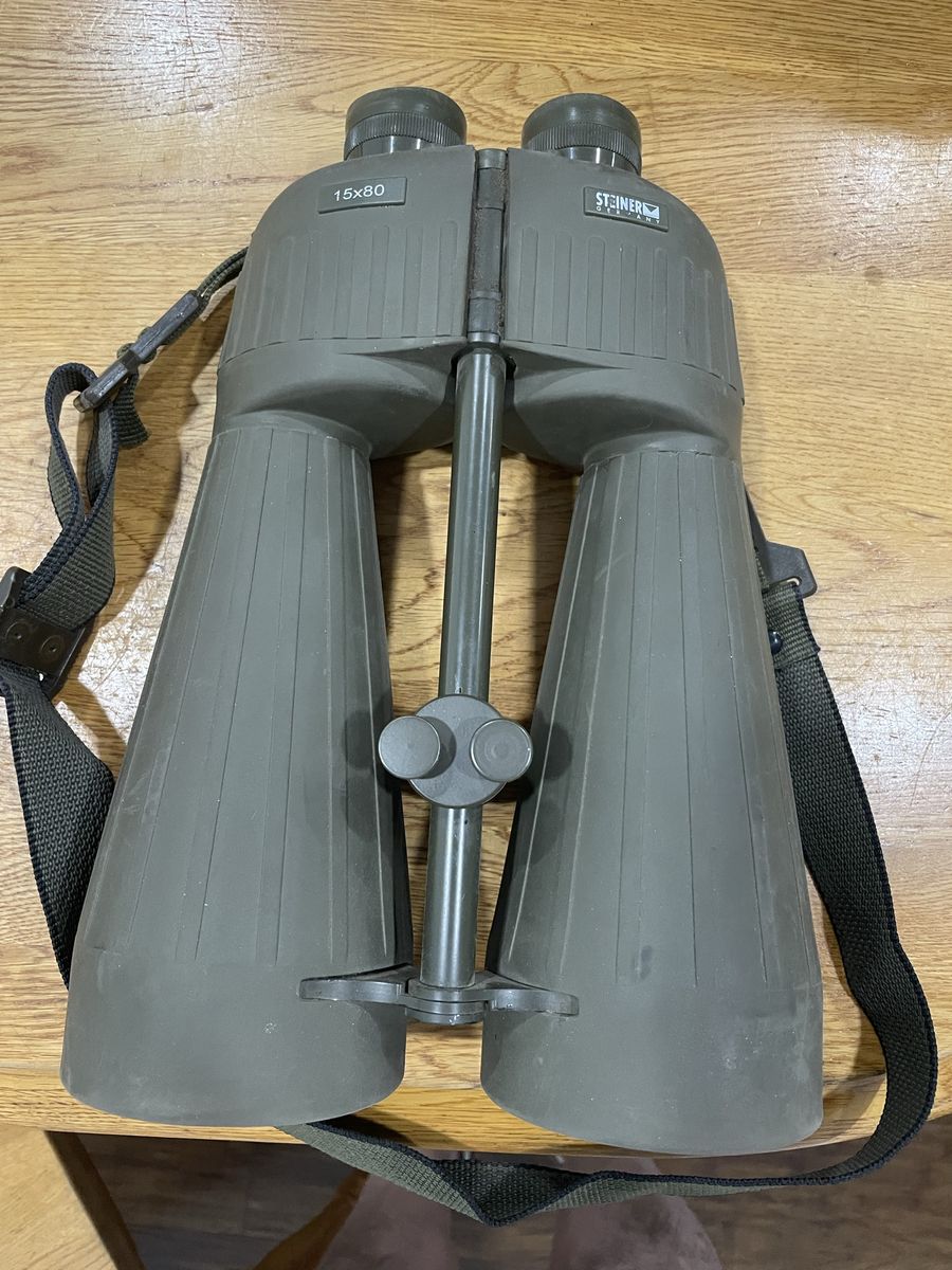 Steiner Germany 15x80 High-Power Binoculars with Neck Strap & Soft case