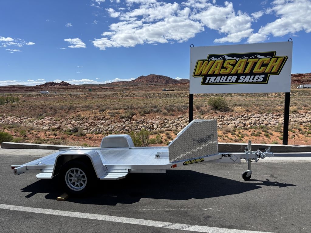 2026 Aluma Single Axle Motorcycle Trailer