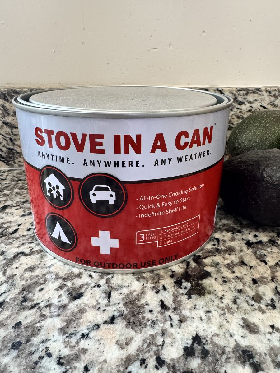Portable Camping Stove “Stove in a Can” – New