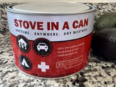 Portable Camping Stove “Stove in a Can” – New