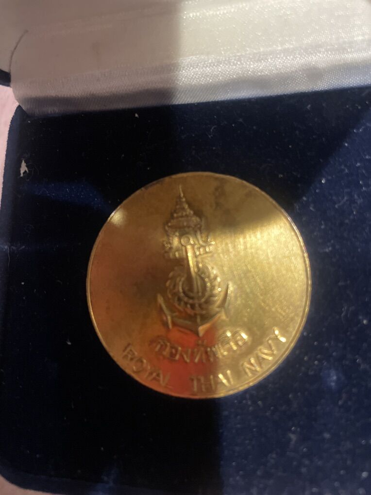 Old Rare Gold Antique Coin With Box