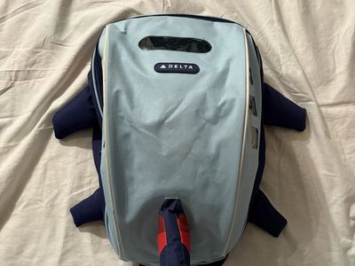Delta Airlines Airplane Backpack Blue/Navy Kids