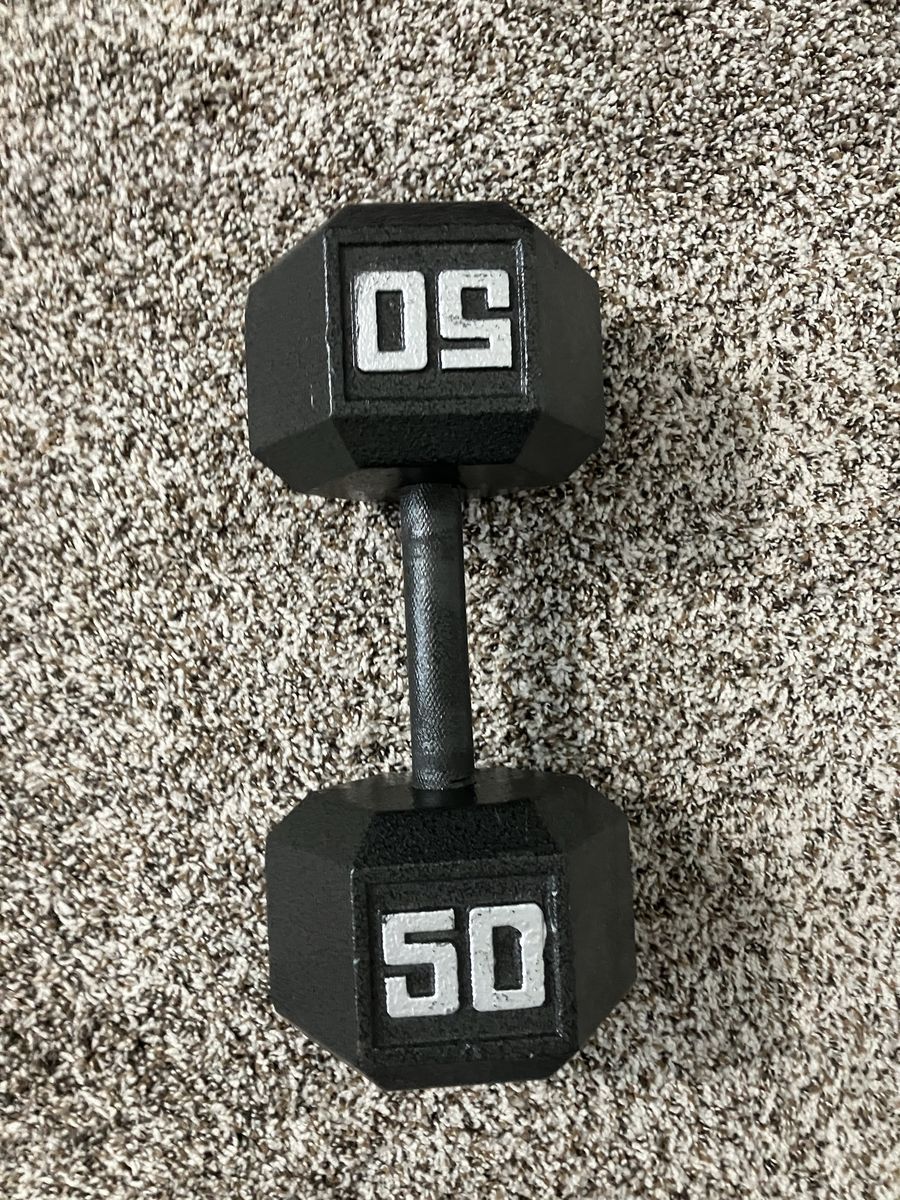 Dumbbells and weights