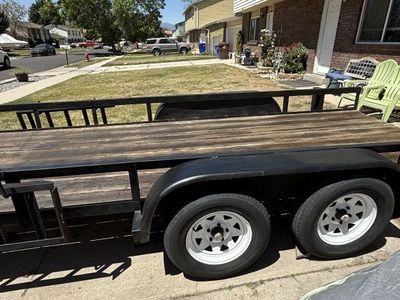 BIG TEX 16 FOOT TRAILER DOUBLE AXLE