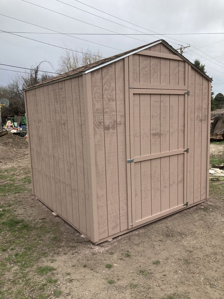 8 X 8 Shed
