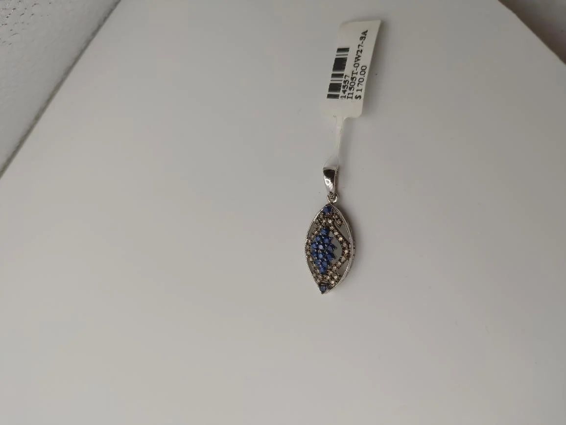 Pendent 10K White Gold 0.19CTS
