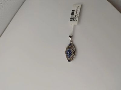 Pendent 10K White Gold 0.19CTS