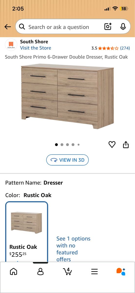 Dresser And Two Nightstands