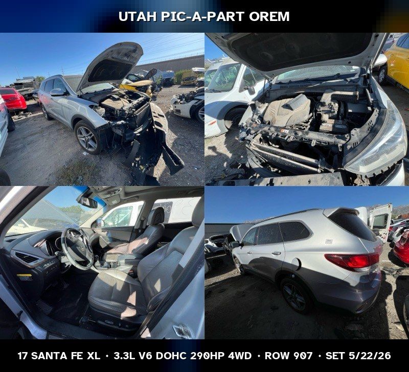 2017 Hyundai Santa Fe XL Parts - UTPAP Orem