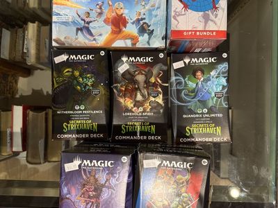 Magic the Gathering decks and cards now available