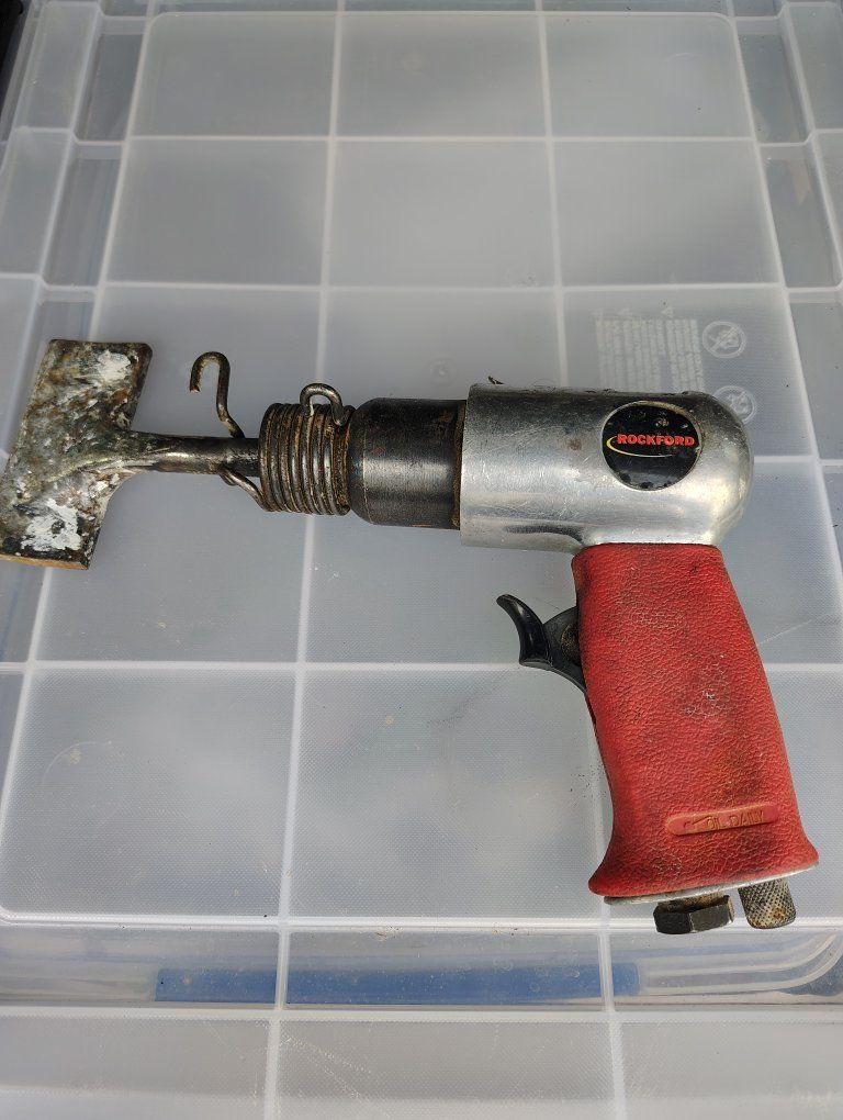 Rockford Air Pneumatic Hammer Chisel Scraper Tool