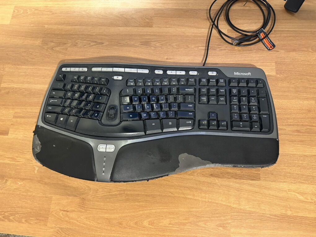 Ergonomic Microsoft Keyboard