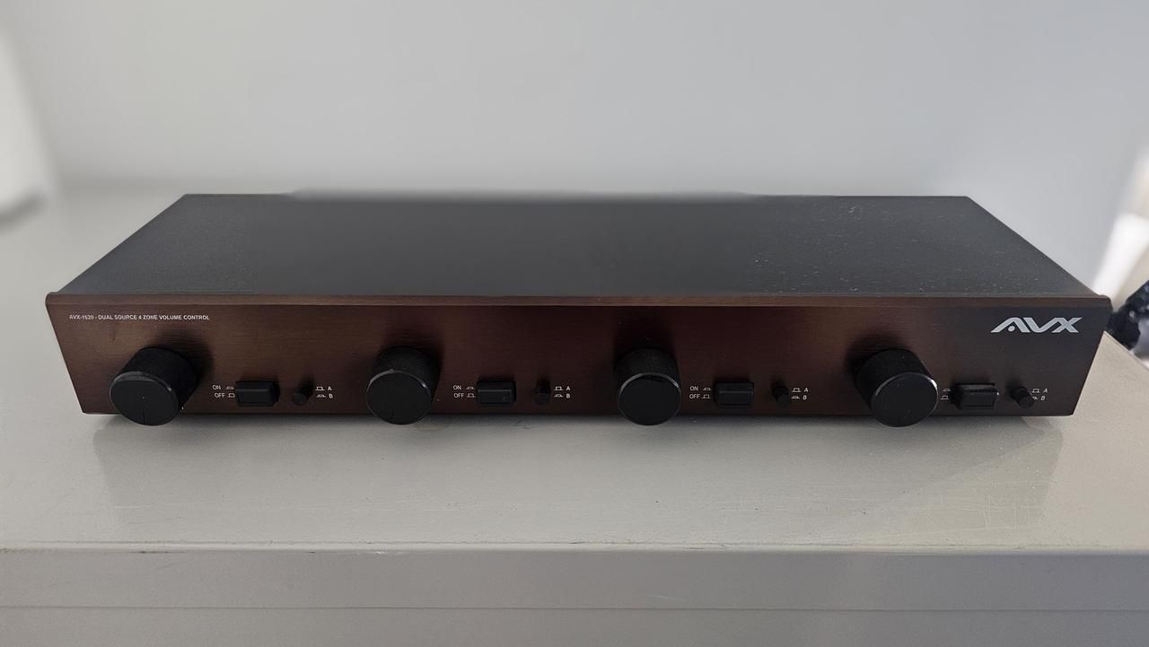 AVX 1620 Dual Source 4 Zone Volume Control