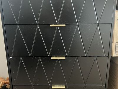 Scandinavian style 4 drawer chest