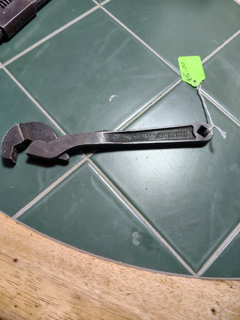 8" Master Craft adjustable Wrench