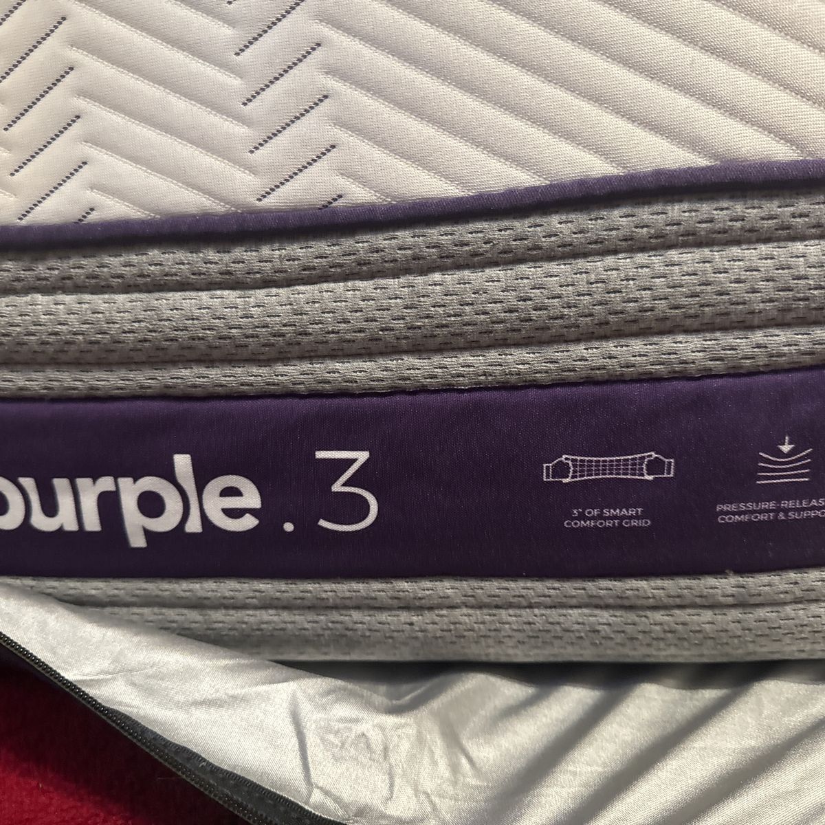 Purple 3 King Size Mattress