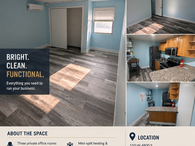 OFFICE / STUDIO SUITE FOR RENT – MURRAY, UT