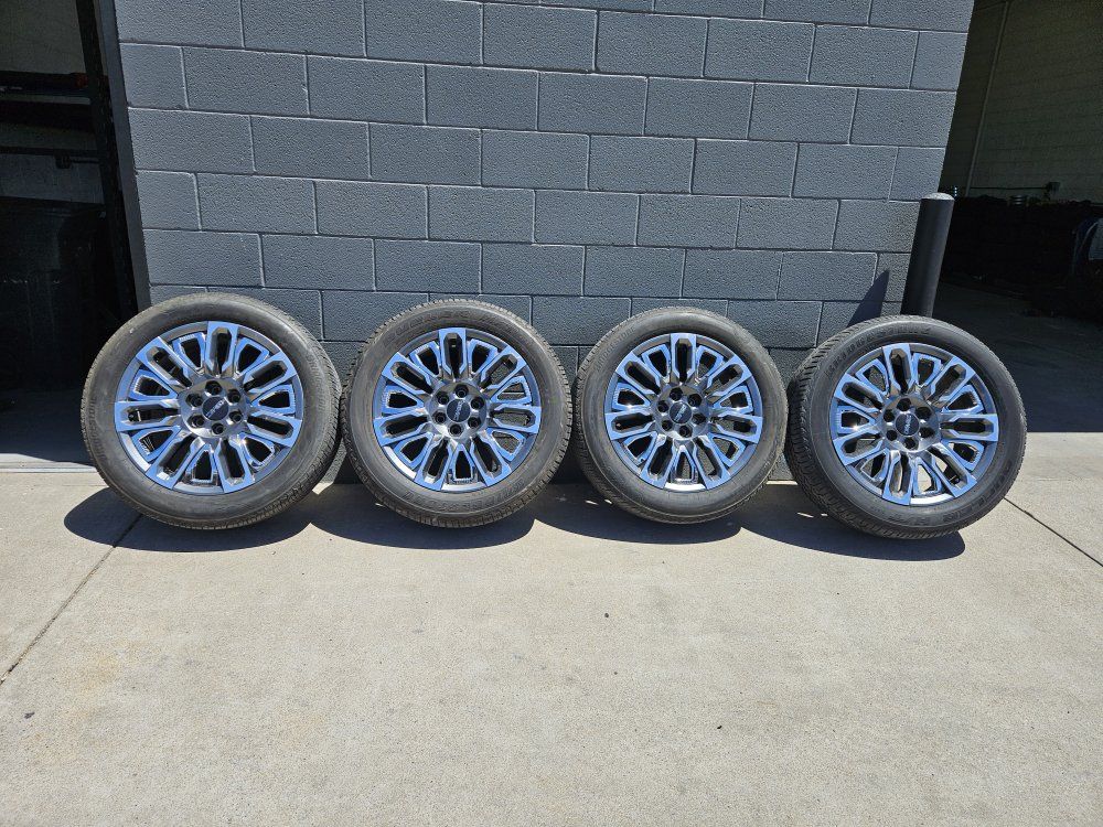 275/50R22 gmc special edition wheels 6x5.5