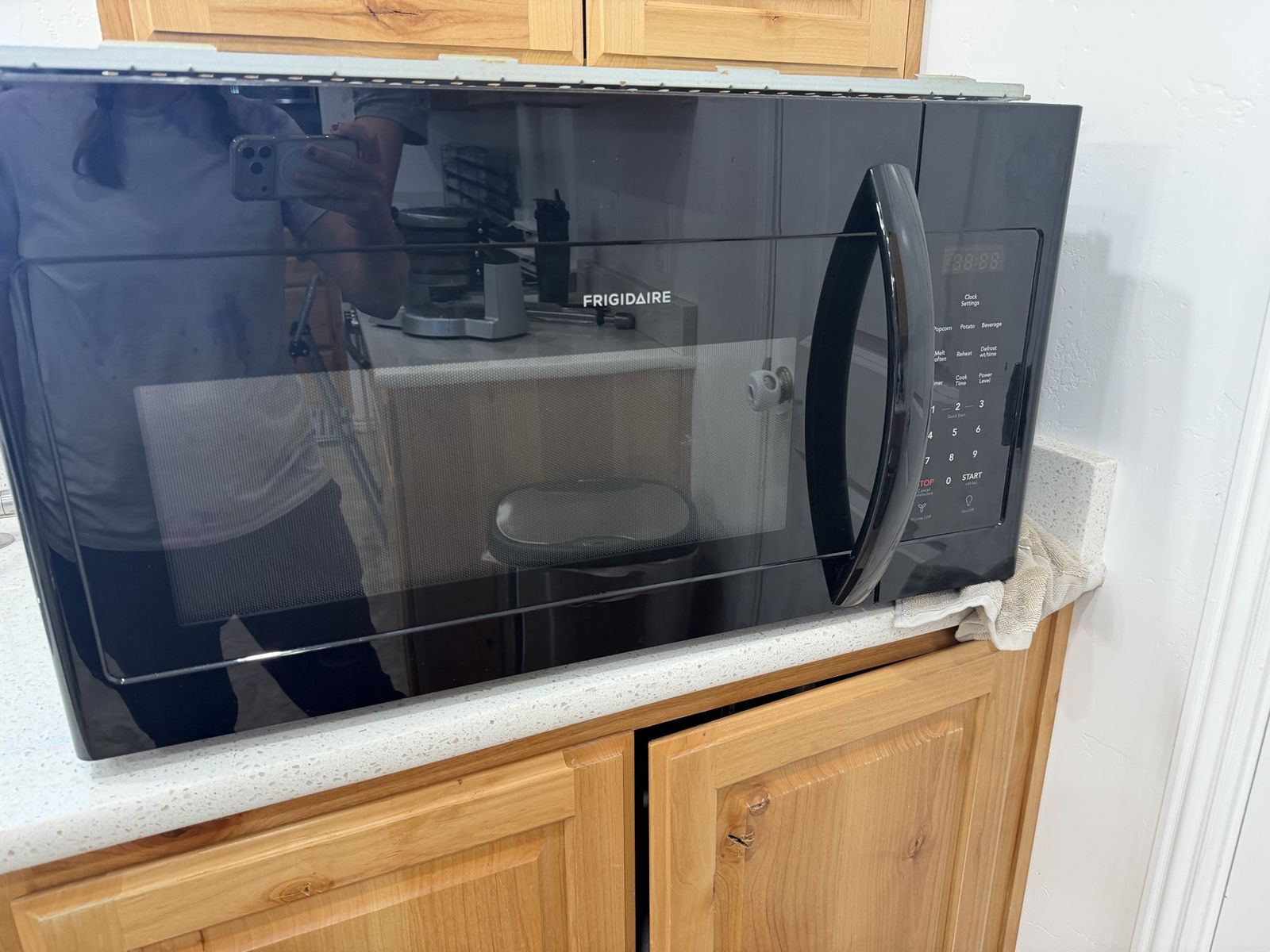 Frigidaire Over-the-Range Microwave in Black - Sleek & Functional