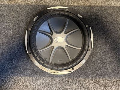 Kicker CVX 12" Subwoofer in Enclosure