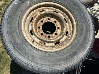 8x6.5 dodge wheeled and tires