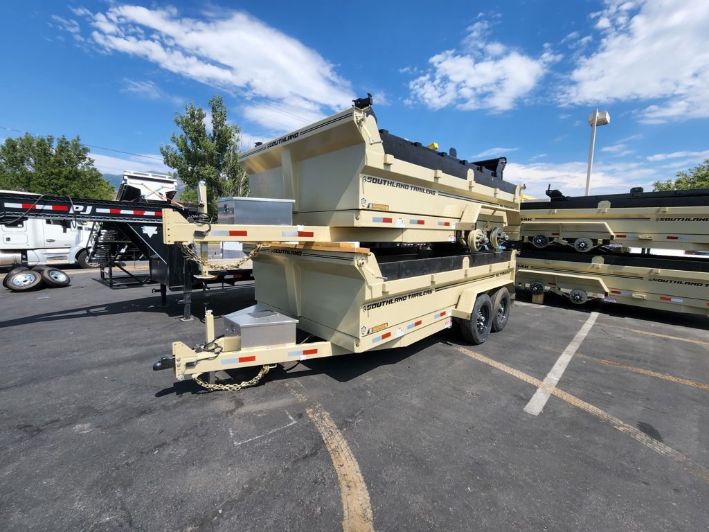 2026 Southland Trailers 7X14 270 14K New Style Dump Trailer