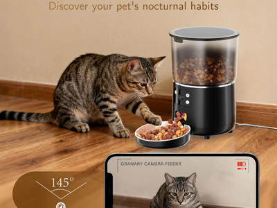 New in box Automatic Cat Feeder with Camera