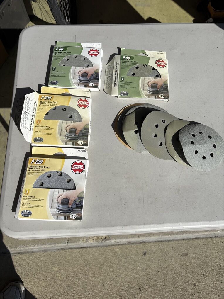 ShopSmith Velcro Sanding Discs