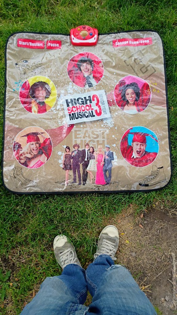 High School Musical 3: Senior Year Electronic Dance Mat Game by Zizzle, Untested