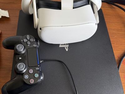 Sony PlayStation 4 Pro 1TB Console (CUH-7000 series) with Meta Quest 2 VR Headset & Controller