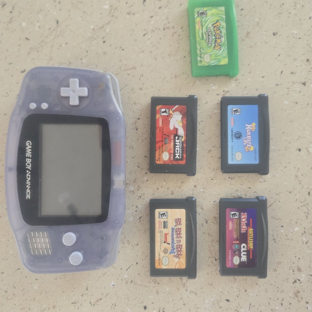 Game boy advance plus games