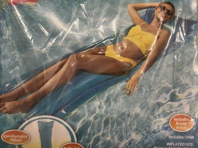 Transparent pool Mat, pool, adult size inflatable