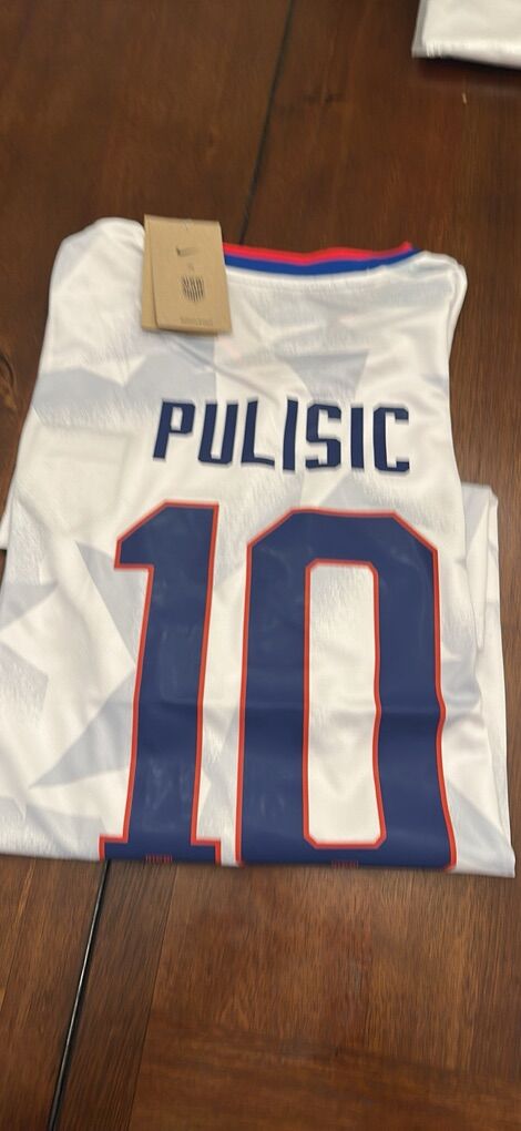 USA Soccer jersey Pulisic #10 World Cup edition