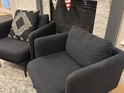 Matching west elm chairs
