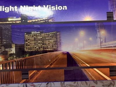 Full-Size Starlight Night Vision Car Rear View Mirror Camera System