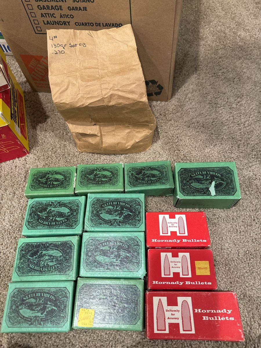 Reloading supplies