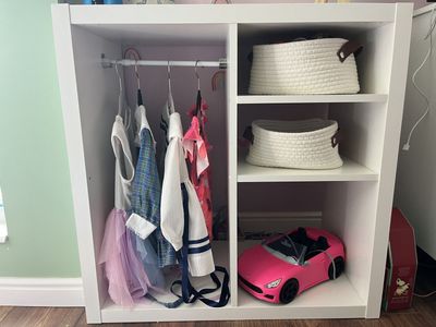Kids Montessori closet/wardrobe $40