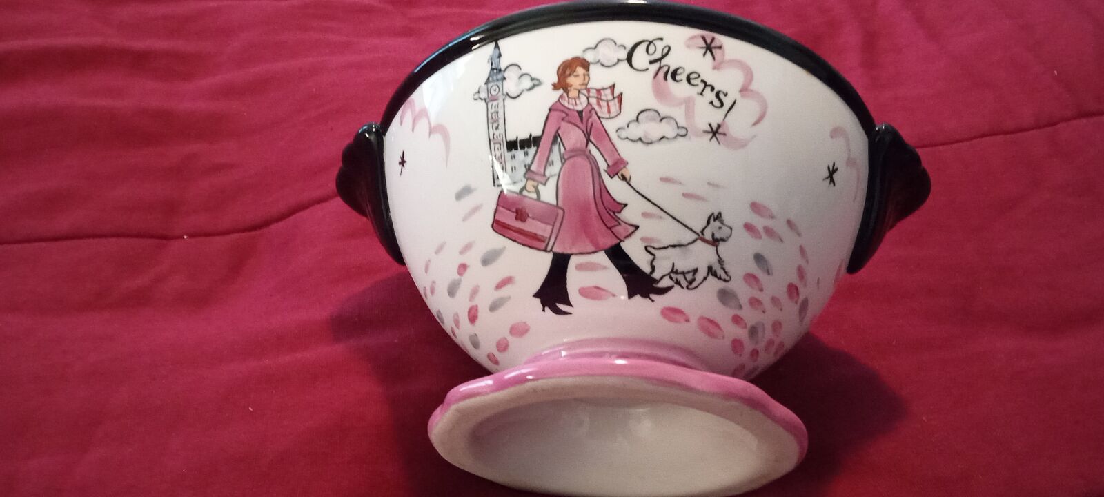 Jennifer Brinley collection London bowl,  as is