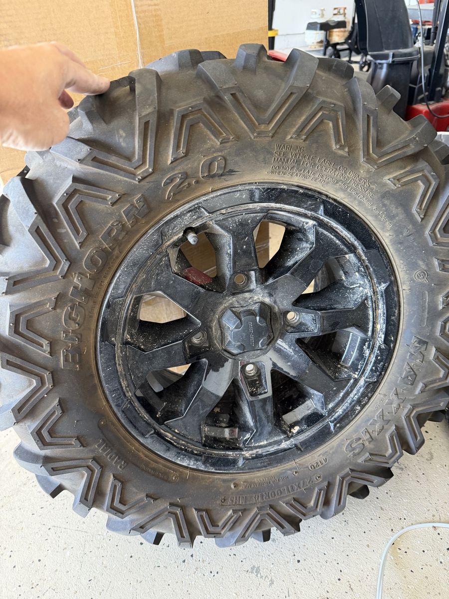 Can AM Defender wheels and tires