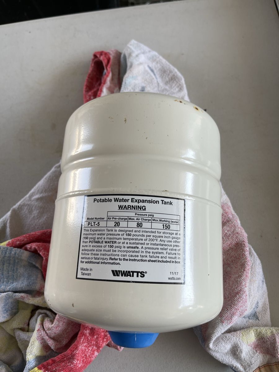 Watts PLT-5 Potable Water Expansion Tank 150 PSI