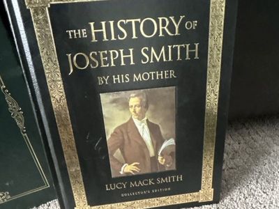 LDS book- Joseph Smith Leather Bound Collector's Edition Books Set of 3.