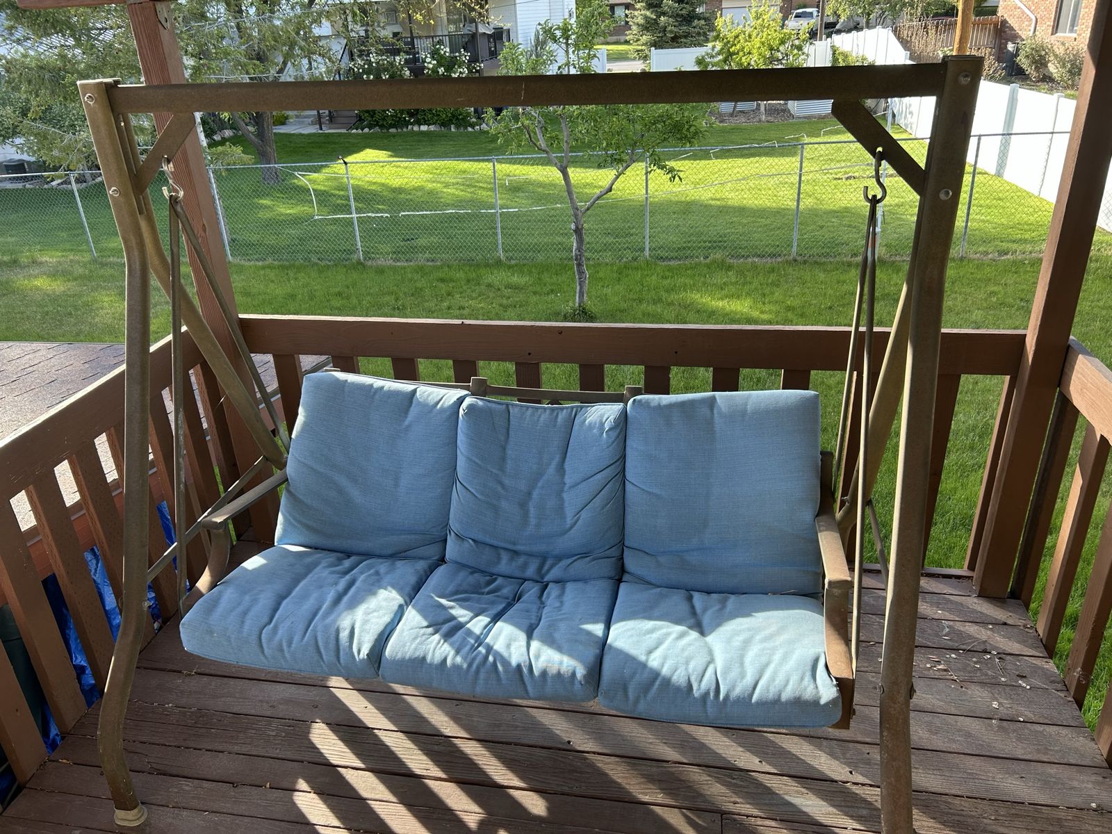 Sturdy steal Porch patio bench chair swing $50 obo
